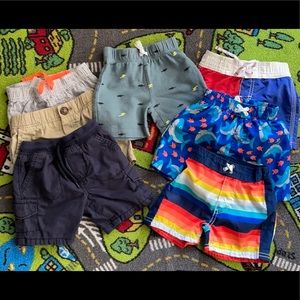 COPY - Lot of Swimwear/shorts Gap Oshkosh Carters OP EUC